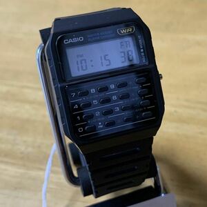 カシオ CASIO データバンク カリキュレーター メンズ 腕時計 CA53W-1Z ブラック ブラック