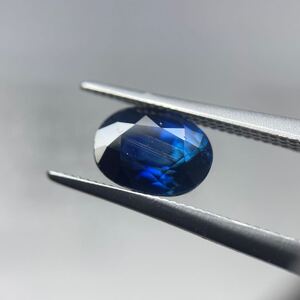 ◆1.411ct◆天然コランダム サファイア ルース ソーティング付き#コランダム#サファイア#ルース#sapphire