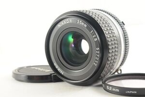 ★超美品★Nikon ニコン Ai-S NIKKOR 35mm F2.8 使用感の少ない非常に綺麗な外観！クリアーな光学！1157