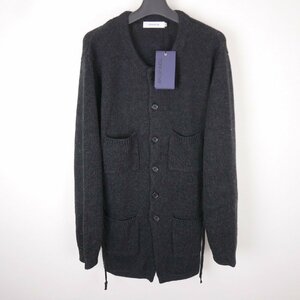 nonnative ノンネイティブ TROOPER LONG CARDIGAN WOOL YARN SOLID メンズ ウール ロングカーディガン BLACK 2 NN-K2811