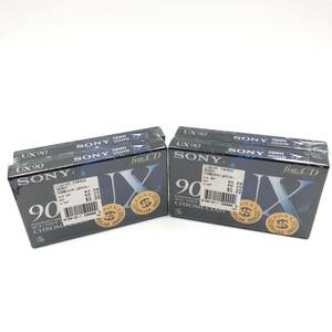 【未開封】SONY カセットテープ クロームテープ C-90UXA 海外モデル 4個セット ハイポジ
