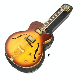 Epiphone EMPEROR エピフォン エンペラー フルアコ/エレキギター シリアルNo.S6057961 サンバースト系　ハードケース,鍵付き★簡易検査品