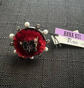 送料無料●新品タグ付●ANNA SUI バタフライ 蝶 リング