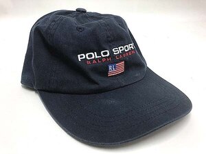 ★ 1円～ POLO SPORT ポロスポーツ ロゴ刺繍 キャップ 90S ラルフローレン ビンテージ ヴィンテージ 帽子