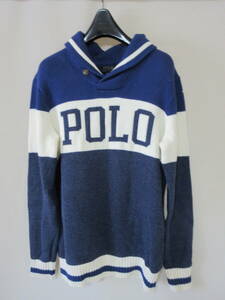 POLO RALPH LAUREN ポロ ラルフローレン 長袖 セーター XL 18-20 ニット(B75)