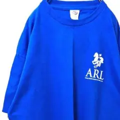 デルタプロウェイトARLアニマルレスキューリーグ Tシャツブルー青色XL古着