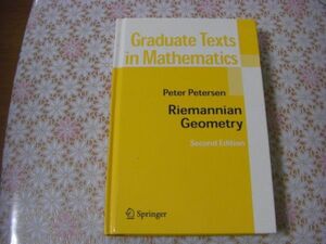 理工学洋書 Riemannian geometry ：Peter Petersen リーマン幾何学 E9