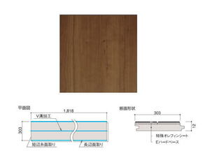 ☆ダイケン　床材　6枚（3.3平米）フロアー　ルームアートＪＡ YX161 MG(トープグレー) 大建工業 ダイケン 環境配慮床材☆2159/G4G