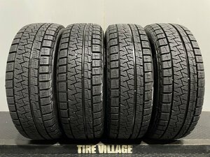 走行短め PIRELLI ICE ASIMMETRICO PLUS 185/60R15 15インチ スタッドレス 4本 19年製 ヤリス シエンタ ヴィッツ等　(MTK453)