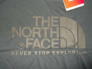  送料185円 新品 黒 THE NORTH FACE ノースフェイス 半袖Tシャツ 半袖 TEE ロゴ アウトドア レジャー メンズ Mサイズ