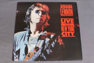 ★英LP JOHN LENNON/LIVE IN NEWYORK ITY オリジ☆