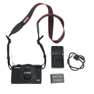 1円 CANON EOS M100 EF-M 15-45mm IS STM ミラーレス一眼 デジタルカメラ