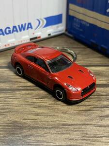 ●◎日産 GT-R 赤 キーホルダー◎●②カーアクセサリー ミニカー ハンドメイド 加工品 雑貨