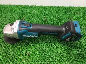 【中古品】【0907】★makita(マキタ) 100㎜18v充電式ディスクグラインダ (本体のみ) GA412DZ　ITU57K406YSO