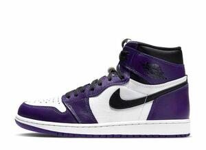 Nike Air Jordan 1 Retro High OG "Court Purple White/Black" (2020) 24cm 555088-500