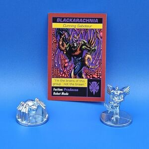 Monopoly Beast Wars Transformers Replacement Game Tokens - Blackarachnia 海外 即決