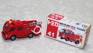 トミカ■モリタ CD-I型 ポンプ消防車 MORITA FIRE ENGINE TOMICA China