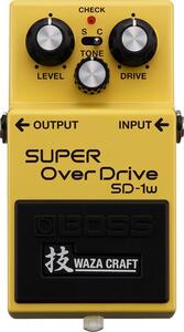 BOSS SD-1W Super Over Drive 技 WAZA CRAFT