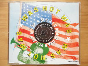 ●SINGLE CD 美品 ウォズ・ノット・ウォズ WAS (NOT WAS) WAS NOT WAS / SOMEWHERE IN AMERICA UK盤 個人所蔵 ●3点落札ゆうパック送料無料