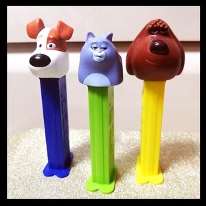 m【送料無料！！】ハワイ 購入★ ペット PEZ 映画 ペッツ フィギュア 