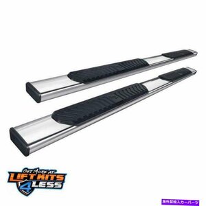 Nerf Bar ウェスティン28-51000 67 R5 2015-2018のための磨かれたnerfステップバーペア Westin 28-51000 67 R5 Polished Nerf Step Bar