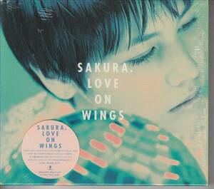 ＳＡＫＵＲＡ．さんＣＤ「ＬＯＶＥ　ＯＮ　ＷＩＮＧＳ」未使用・未開封