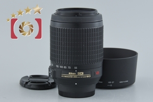 【中古】Nikon ニコン AF-S DX NIKKOR 55-200mm f/4-5.6 G ED VR