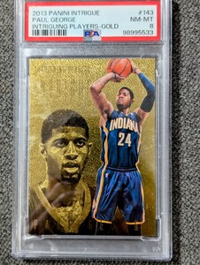 Paul George 10枚限定ゴールドカード PSA8