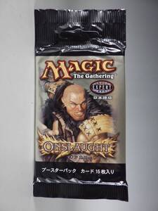 MTG 希少 2002年 オンスロート Onslaught 新品未開封品 ブースターパック MAGIC The Gathering マジック ザ ギャザリング 日本語版 1パック