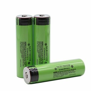 18650 リチウムイオン電池　生セル PCB基板無し　NCR18650B 3.7V 1500mAh 長さ65mmタイプ　3本セット 容量保証　即納 D