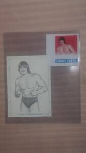 2012 Leaf Originals Wrestling　　BRIAN C. KONG　ART　　1/1　　Lanny Poffo ラニー・ポッフォ