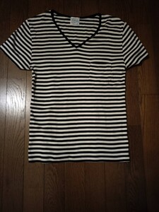 フランス製 ルトロワ letroyes Tシャツ カットソー ボーダー 半袖シャツ 高級! 美品! 格安! s 