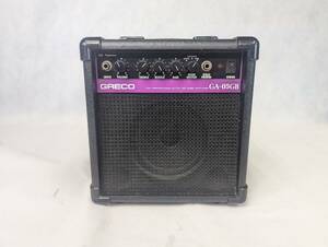 240624-2　動作確認済み！ GRECO GA-05GB HIGH PERFORMANCE GUITAR AND BASS AMPLIFIRE ギター ベース アンプ