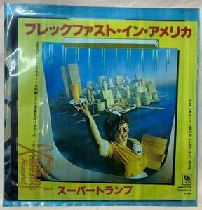 Supertramp Breakfast In America(スーパートランプ ブレックファスト・イン・アメリカ)【EP/日本盤/試聴検品済】Rock/7inch