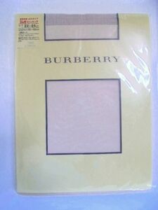 新品 BURBERRY バーバリー 太ももゆったりタイプ ゴム付ストッキング 22~24cm ピンクティント