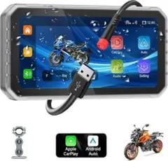 バイク スマートモニター CarPlay Android バイク用ナビ　カーナビ