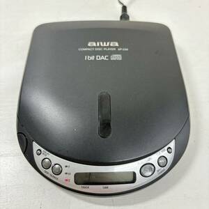 春637☆【通電確認済】aiwa アイワ CDプレーヤー XP-250 コンパクトディスクプレーヤー ポータブルCDプレーヤー ☆