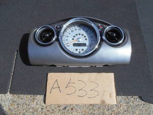 BMW MINI ク-パ-S Sチャ-ジャ- 240Km スピ-ドメ-タ-Assy 完動品 124944Km A533