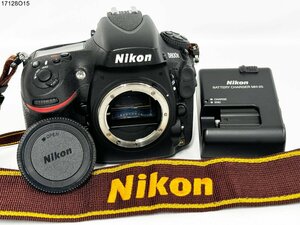★シャッターOK◎ Nikon ニコン D800E 一眼レフ デジタルカメラ ボディ バッテリー有 MH-25 バッテリーチャージャー付 17128O15-9