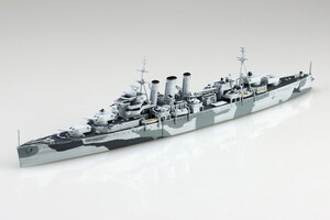 アオシマ 1/700 ウォーターライン No.809 英国海軍 重巡洋艦 ノーフォーク プラモデル　送料無料 新品