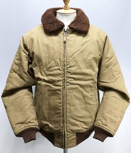 Freewheelers (フリーホイーラーズ) USN GROUND CREW JACKET / グランドクルージャケット シビリアンモデル #2231009 DARK BEIGE size 42