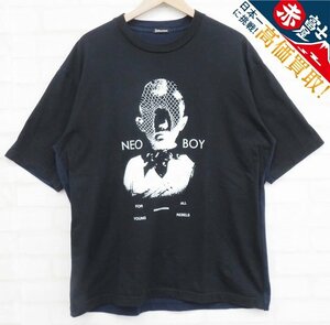 8T1111【クリックポスト対応】アンダーカバー 22ss 前後切替Tシャツ NEO BOY UI1B4808 UNDERCOVER