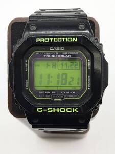 1105-513MKYG1207 RP 腕時計 稼働 通電◯ CASIO カシオ G-SHOCK GW-M5610B　ソーラー メンズ ライムグリーン