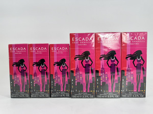 16477-03★未開封★エスカーダ/ESCADA セクシーグラフィティー 2012 L EDT 50ml×3 / 100ml×3 香水 フレグランス 6点セット★