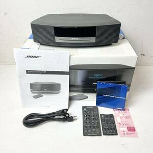 218＊中古品 BOSE ボーズ Wave music system AWRCCB CD ラジオ プレーヤー リモコン付き 通電確認済み＊