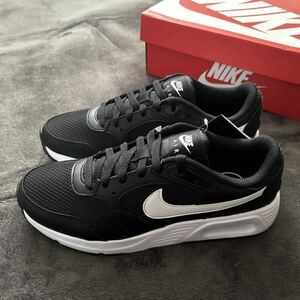 26.0cm 新品 NIKE AIR MAX SC ナイキ エアマックス スニーカー シューズ 白 黒 ホワイト ブラック メンズ aCW4555-002