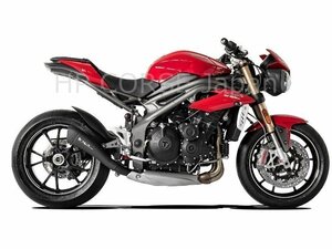 TRIUMPH SPEED TRIPLE 2016～2017 スリップオンマフラー HP CORSE エイチピーコルセ