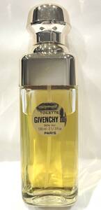 GIVENCHY ジバンシー トロワ 3 Ⅲ オードトワレ eau de toilette　残量8割程度　（キャップひびあり） ◆No1062