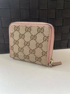 GUCCI コインケース 小銭入れ 財布 レザー ラウンドファスナー ジッピーコインパース レディース財布