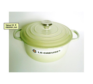 LE CREUSET ( ルクルーゼ ) シグニチャー ココット・ロンド 20cm ワサビ WASABI ココットロンド